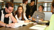 Students studying in a group | Florida National University
