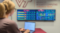Student works in Virginia Tech. Source: Virginia Tech News