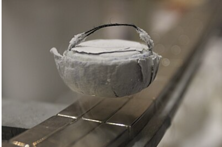 Example of Meissner Effect with Superconductivity